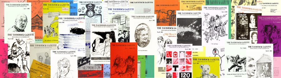 Montage of covers from the Tavistock Gazette