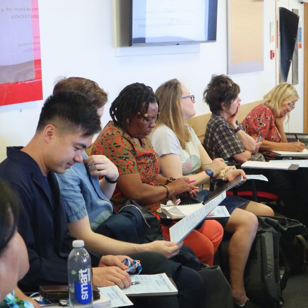 Audience on Left Side of Lecture Theatre