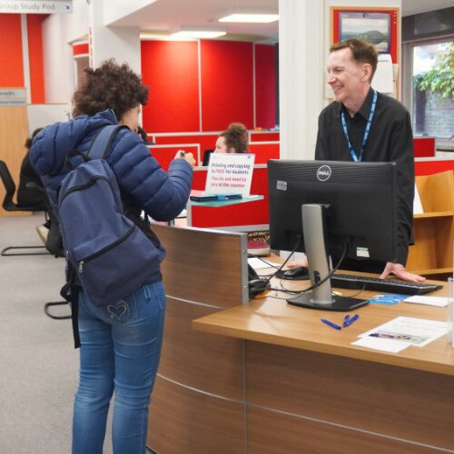 Library Reception